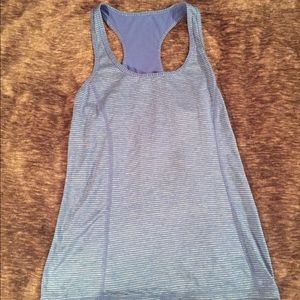 Exercise tank top Danskin now blue size M 8-10